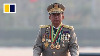 Myanmar junta chief charged with crimes against humanity [upl. by Wedurn]