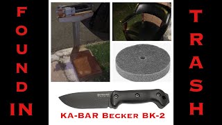 Interesting Restoration Polishing Brass the Easy Way KABAR Becker BK2 Quick Look [upl. by Cordi837]