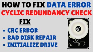 How to Fix Data Error Cyclic Redundancy Check [upl. by Ynnaj]