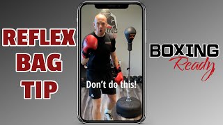 Dont do this if you have an Outshock Punching Ball Reflex Bag  Boxing Ready [upl. by Osnofla]