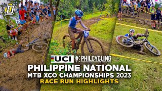 Philippine National MTB XCO Championships 2023  Race Highlights [upl. by Nyluqcaj530]