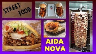 DÖNER ESSEN AUF DER AIDANOVA  STREET FOOD TOUR [upl. by Eciram]