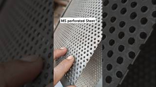 MS Perforated Sheet shortsmechanical [upl. by Hanoj634]