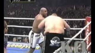 Bob Sapp vs Akebono  KO [upl. by Eidua708]