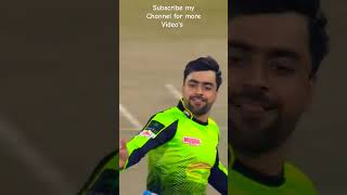 Rashid Khan 19 in PSL WICKETS BOWLED psl ipl india afghanistan pakistan duck cricketlover [upl. by Woermer]