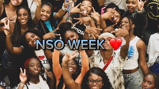 Hampton University NSO week full week vlog  💙🤍 [upl. by Wenonah]