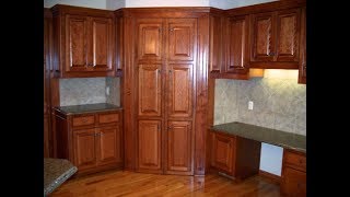 Corner Kitchen Pantry Cabinet Furniture [upl. by Wakeen]