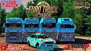 🔴 Ets2 Live  TruckersMP Live  Euro Truck Simulator 2 Live  Xbox Gamepad  NextGen VTC tigergt [upl. by Ztnahc]