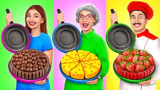 Me vs Grandma Cooking Challenge  Delicious Kitchen Hacks by Multi DO Challenge [upl. by Evelina]