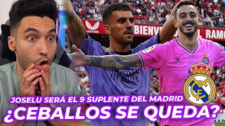 🚨¡CEBALLOS CERCA de RENOVAR JOSELU SERÁ el DELANTERO SUPLENTE del REAL MADRID [upl. by Nileak303]