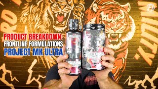 Frontline Formulations MK Ultra Nootropic Pump Powder amp Liquid A Major Boost in Blood Flow amp Focus [upl. by Ayalahs139]