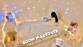 aesthetic room makeover  room tour🏹🕯️ temu haul cozy decorating  pinterest inspired [upl. by Delphinia]