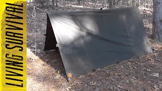 Deer Creek Oilskin Tarp amp Haversack Review [upl. by Mannie407]