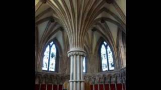 Lo He Comes With Clouds Descending  Lichfield Cathedral Choir [upl. by Amehsyt]