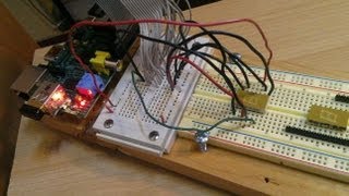 Raspberry Pi GPIO Light show with 7 Segment LED display [upl. by Ellata]