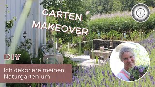 DIY  so DEKORIERE ICH MEINEN GARTEN wenn eine Fotografin für eine Gartenzeitschrift kommt 🥰 [upl. by Pruchno30]