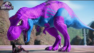 The Best Movies Dinosaur Rexy 2024  Jurassic Park Dinosaur Fan Movie  T rex Attack Dinosaur Movie [upl. by Ayotnom]