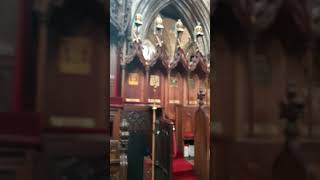 St patricks cathedral dublin ireland christian interior [upl. by Essyla]