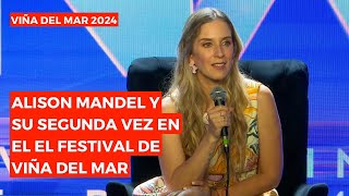 Alison Mandel se presenta por segunda vez en el Festival de Viña del Mar [upl. by Chubb]