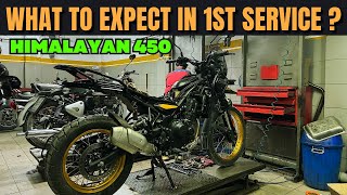 What is Good amp What is Not   Most Detailed 1st Service Experience of New Himalayan 450 [upl. by Notsehc401]