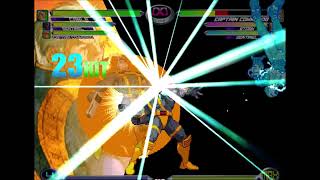 MvC2  Cable Limit Break Combo 5 Timeflip NonOTG [upl. by Eserrehs]