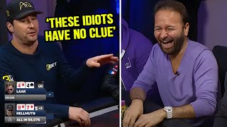 Phil Hellmuth Cant Handle Losing vs Daniel Negreanu amp Phil Laak [upl. by Perceval]