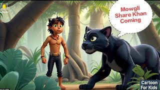 Mowglis Discovery 🐅🐅🐅  Exploring Vibrant Jungle 🐯🐯🐯  Mowgli Tales 🚒🚒talescartoon cartoonvideo [upl. by Ellehsor]