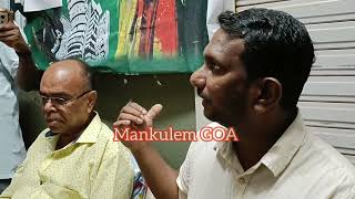 Sancoale exsarpanch Premanand urges Cortalim MLA to get Bhutani project license revoked [upl. by Arahsit]