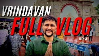 Vrindavan Dham Darshan  Shree Bankey Bihari Temple  Vrindavan Full Vlog  Temple Timing ⏱️ [upl. by Harri771]