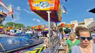 School amp Volksfeest Kermis Goor 2023 Loop View [upl. by Adyam4]