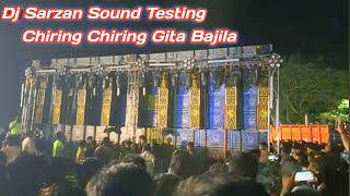 Dj Sarzan Sound Testing Video Sarzan Dj Re Bajila Chiring Chiring Gita Kendra poda pattamundi [upl. by Namyh]