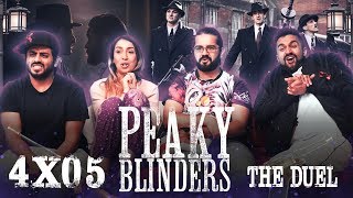 Peaky Blinders  4x5 The Duel  Group Reaction [upl. by Dlonyar]