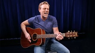 Adam Pascal Performs Acoustic quotHard to Be the Bardquot from SOMETHING ROTTEN [upl. by Annatnas885]