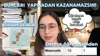 Lgs matematiği nasıl hallettim Bi kaç adımda işi bitirin🏆 lgs lgs2023 lgsmatematik lgs2024 [upl. by Liggett50]