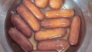 সুজির ল্যাংচা দশমীর স্পেশাল  Lancha misti recipesweetrecipe youtubevlog megharun62 [upl. by Fletcher]