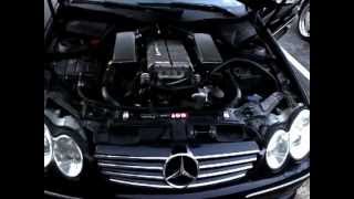 CLK55 Kleemann twin screw start up [upl. by Bergeron]