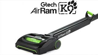 GTech Airam K9 MK2 Hoover  White Noise  2 Hours [upl. by Child]