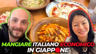 MANGIARE ITALIANO ECONOMICO IN GIAPPONE SAIZERIYA [upl. by Cato]