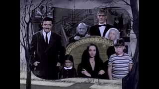 The Addams Family 1964 TV Show Opening COLORIZED fanmade [upl. by Aerdnaek]