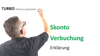 Skonto Verbuchung Erklärung [upl. by Hayyikaz]