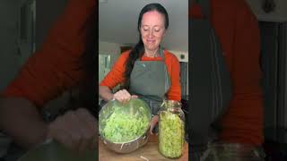 🥬 Sauerkraut ❤️ EASY method [upl. by Mcgrody727]