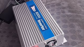 Review 800 watt Power Inverter for Campervan [upl. by Baptista24]