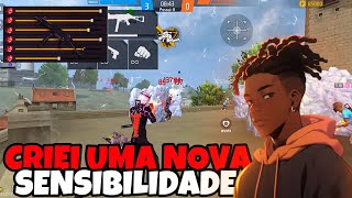 DEPOIS DA ATUALIZAÇAO⚙️ CRIEI A MELHOR SENSIBILIDADE PARA SUBIR CAPA NO FREE FIRE aimbotfreefire [upl. by Soph775]