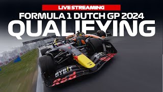 LIVE Formula 1 Dutch GP Qualifying Zandvoort Circuit Commentary  Timing F1 Today [upl. by Ethelred697]