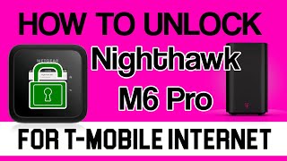 How to unlock ATampT Netgear Nighthawk M6 Pro Hotspot and use on TMobile Home Internet [upl. by Salim336]