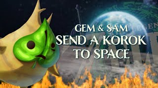 Gem amp Sam Attempt To Send A Korok To Space Across A River  Stream Highlights [upl. by Sigmund987]