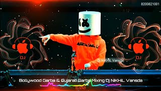 New Bollywood Garba 2024  Non Stop Garba Mixing  Dj NiKHiL Vansda Part1 bollywoodsongs [upl. by Kotick]