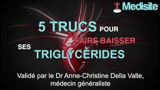 5 conseils pour faire baisser ses triglycérides [upl. by Siloa283]