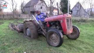 Tractors IMT 539 stuck in the mud [upl. by Ilise]