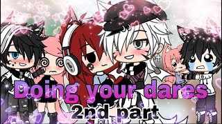 Doing your darespart 2Gacha life By Cherry Gumy [upl. by Atlee849]